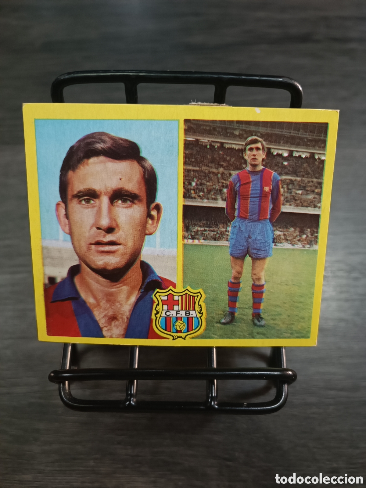 Cromos de Futebol: 1972 Liga Este Zabalza Barcelona Despegado