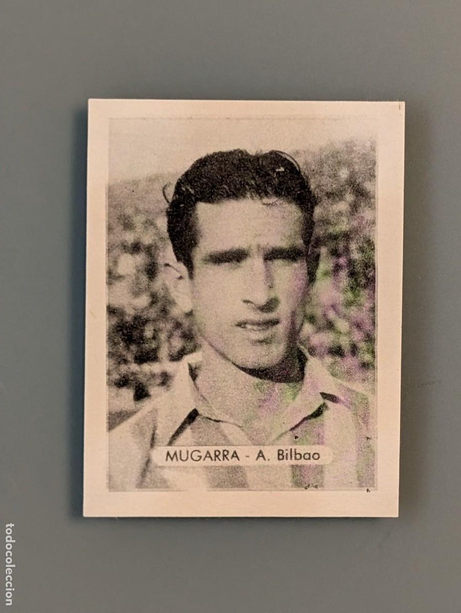 Cartes &agrave; collectionner de Football: RARO CROMO RARE CARD MUGARRA ATHLETIC ATLETICO BILBAO RUIZ ROMERO 1949 1949/50 1950/51 1950 VIZCAYA