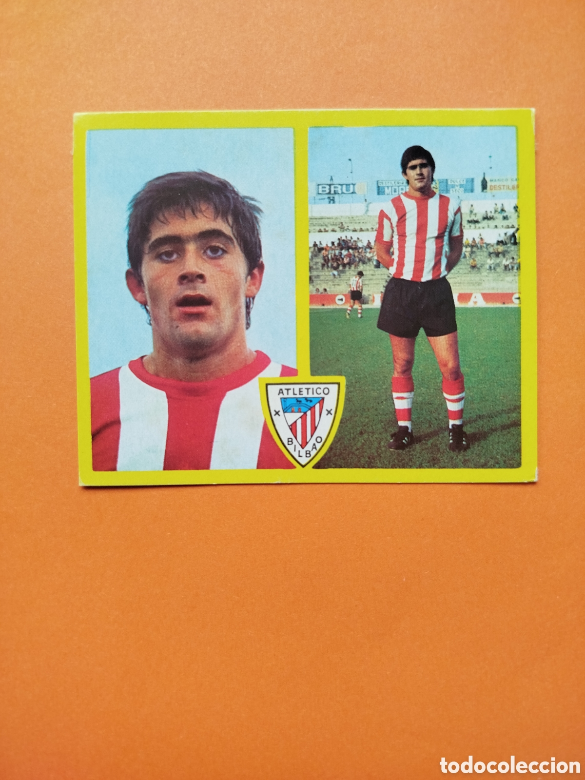Fu&szlig;ball-Sticker: GUISASOLA ATHLETIC BILBAO LIGA ESTE 72-73 RECUPERADO