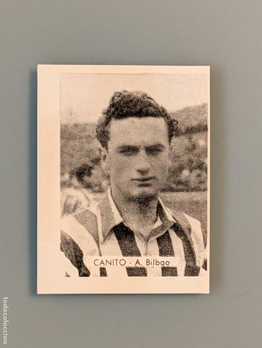 Cartes &agrave; collectionner de Football: RARO CROMO RARE CARD CANITO ATHLETIC ATLETICO BILBAO RUIZ ROMERO 1949 1949/50 1950/51 1950 VIZCAYA