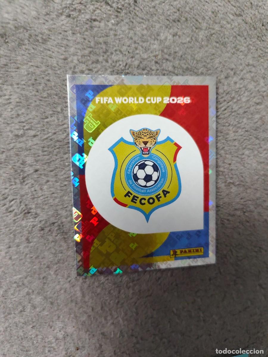 Figurine di Calcio: COD 1 COD1 MUNDIAL 2026 PANINI LOGO ESCUDO CONGO DR 26 WORLD CUP STICKER PANINI FIFA AAZ