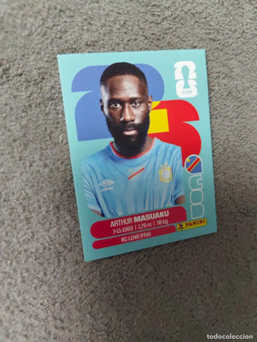 Fu&szlig;ball-Sticker: COD 5 COD5 MUNDIAL 2026 PANINI ARTHUR MASUAKU CONGO DR 26 WORLD CUP STICKER PANINI FIFA AAZ