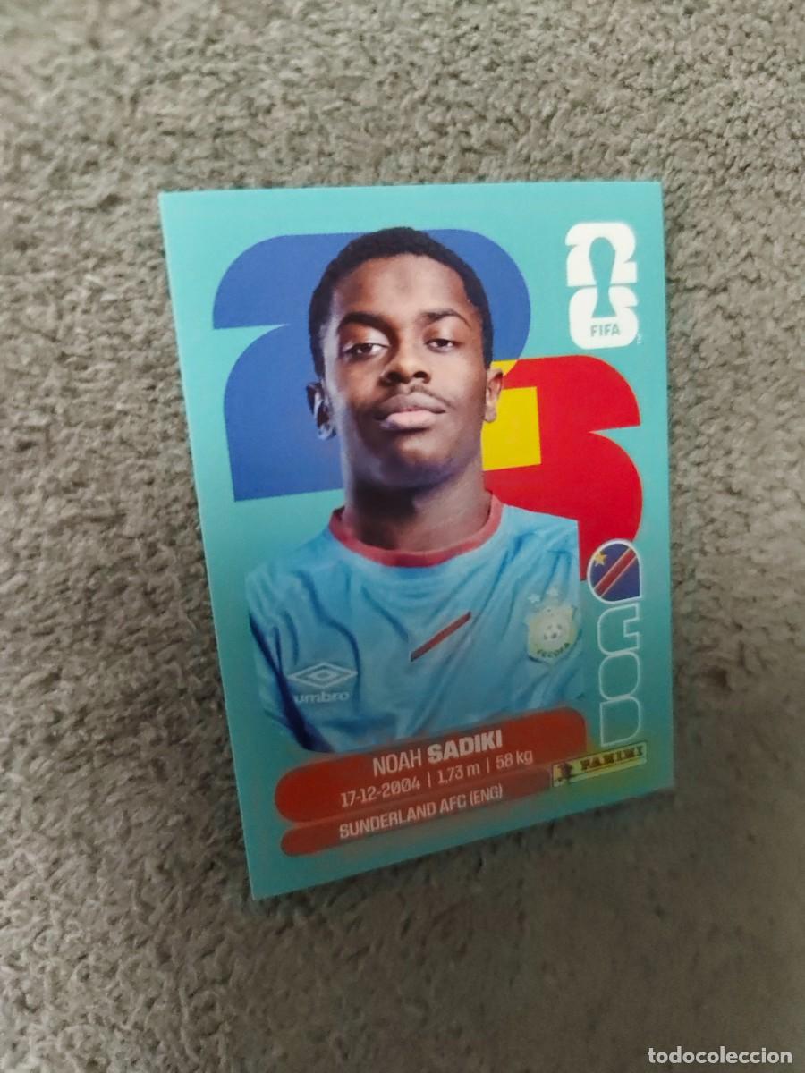 Fu&szlig;ball-Sticker: COD COD12 12 MUNDIAL 2026 PANINI NOAH SADIKI CONGO DR 26 WORLD CUP STICKER PANINI FIFA AAZ