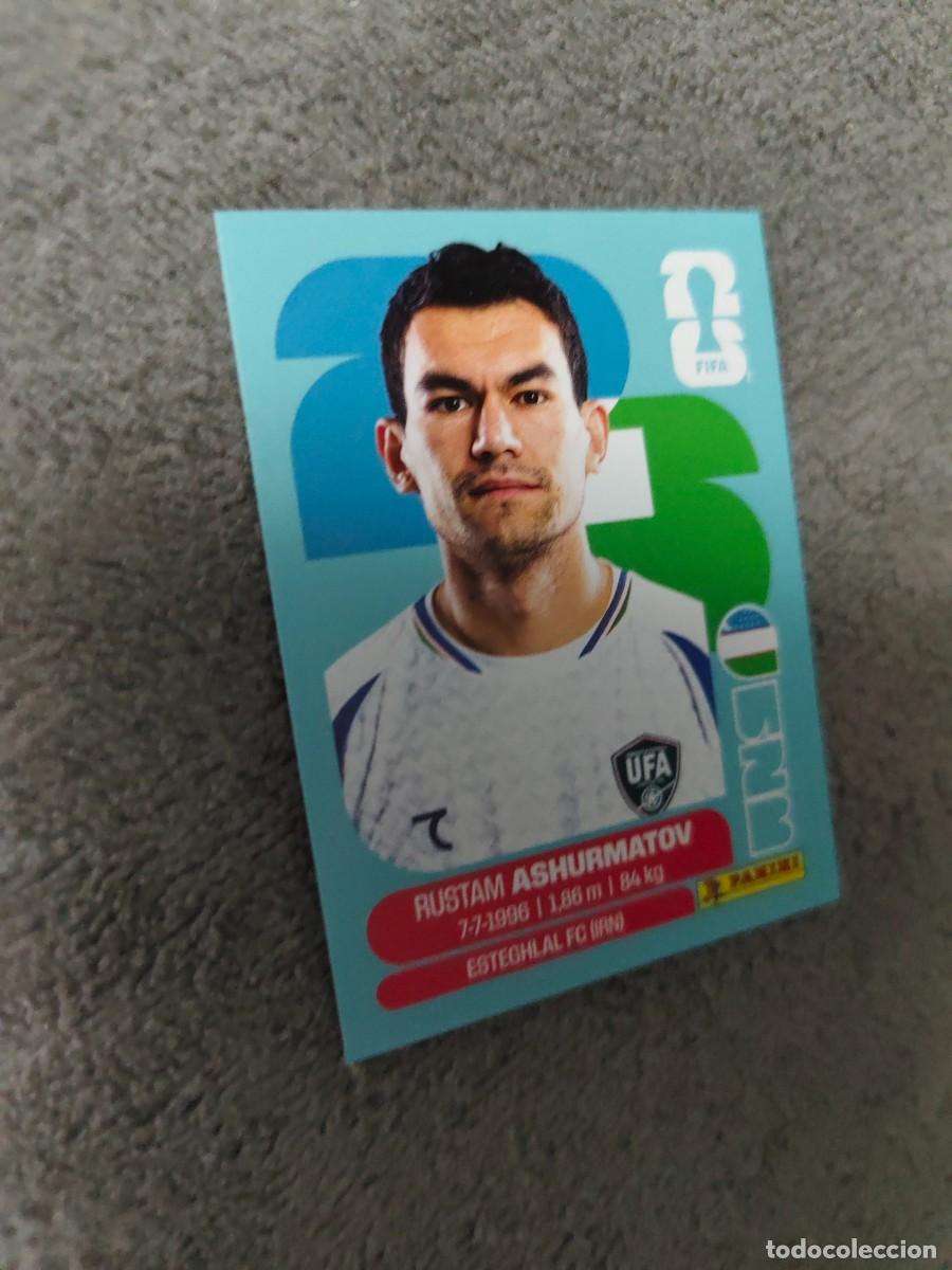 Fu&szlig;ball-Sticker: UZB 7 UZB7 MUNDIAL 2026 PANINI RUSTAMJON ASHURMATOV UZBEKISTAN 26 WORLD CUP STICKER PANINI FIFA AAZ