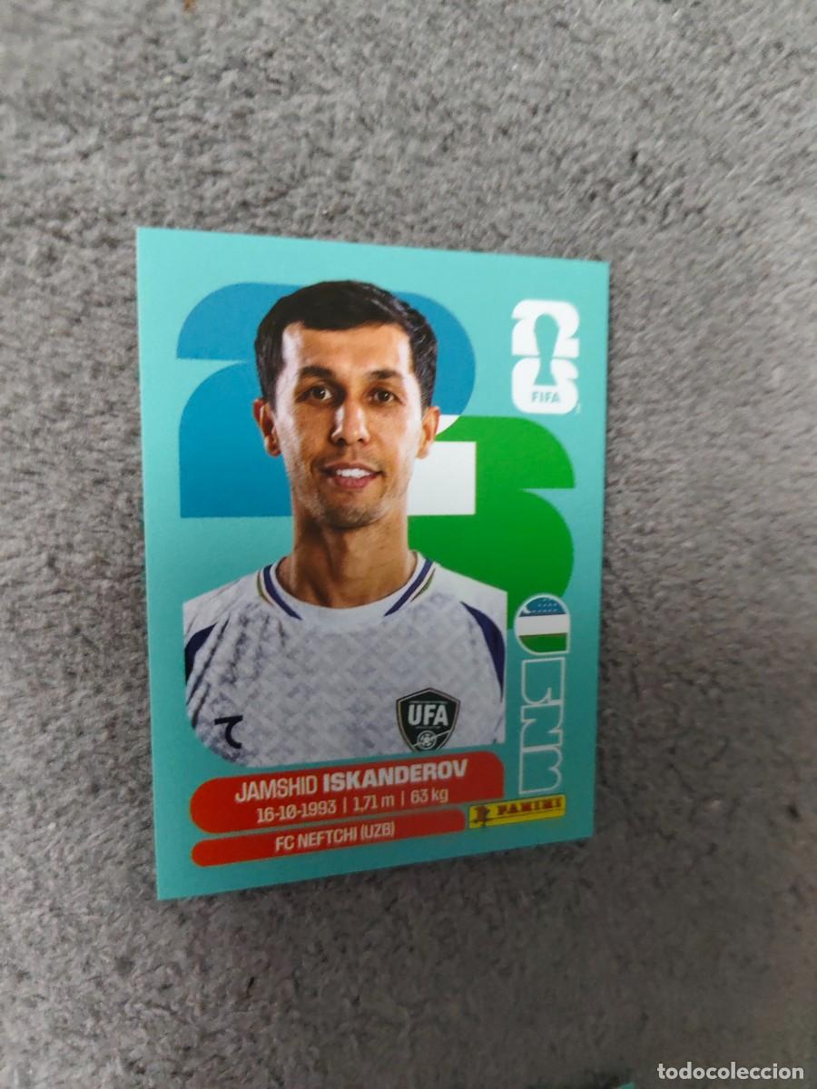 Fu&szlig;ball-Sticker: UZB UZB12 12 MUNDIAL 2026 PANINI JAMSHID ISKANDEROV UZBEKISTAN 26 WORLD CUP STICKER PANINI FIFA AAZ