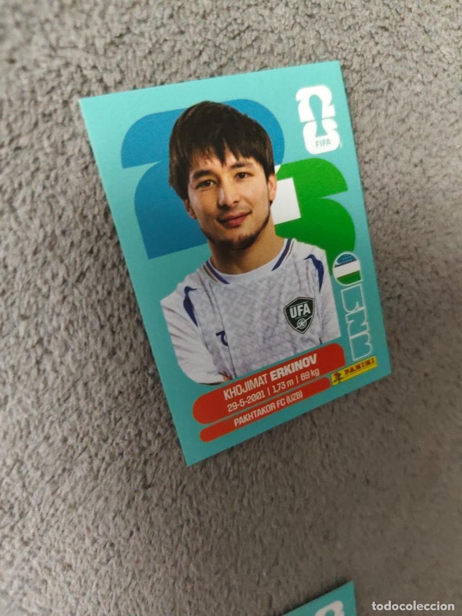 Fu&szlig;ball-Sticker: UZB UZB15 15 MUNDIAL 2026 PANINI KHOJIMAT ERKINOV UZBEKISTAN 26 WORLD CUP STICKER PANINI FIFA AAZ