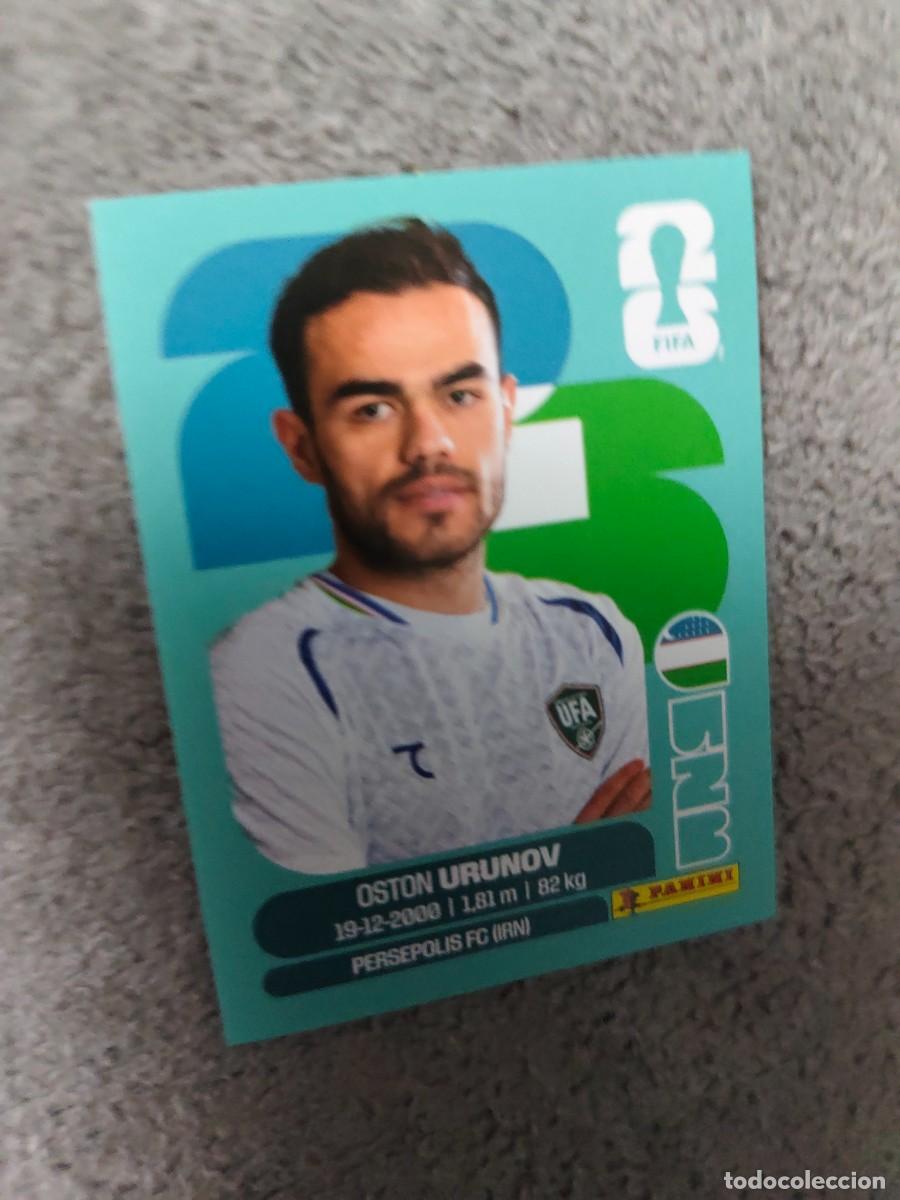 Cartes &agrave; collectionner de Football: UZB UZB17 17 MUNDIAL 2026 PANINI OSTON URUNOV UZBEKISTAN 26 WORLD CUP STICKER PANINI FIFA AAZ