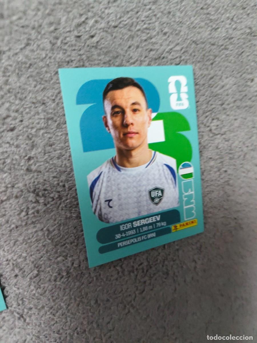 Cartes &agrave; collectionner de Football: UZB UZB19 19 MUNDIAL 2026 PANINI IGOR SERGEEV UZBEKISTAN 26 WORLD CUP STICKER PANINI FIFA AAZ