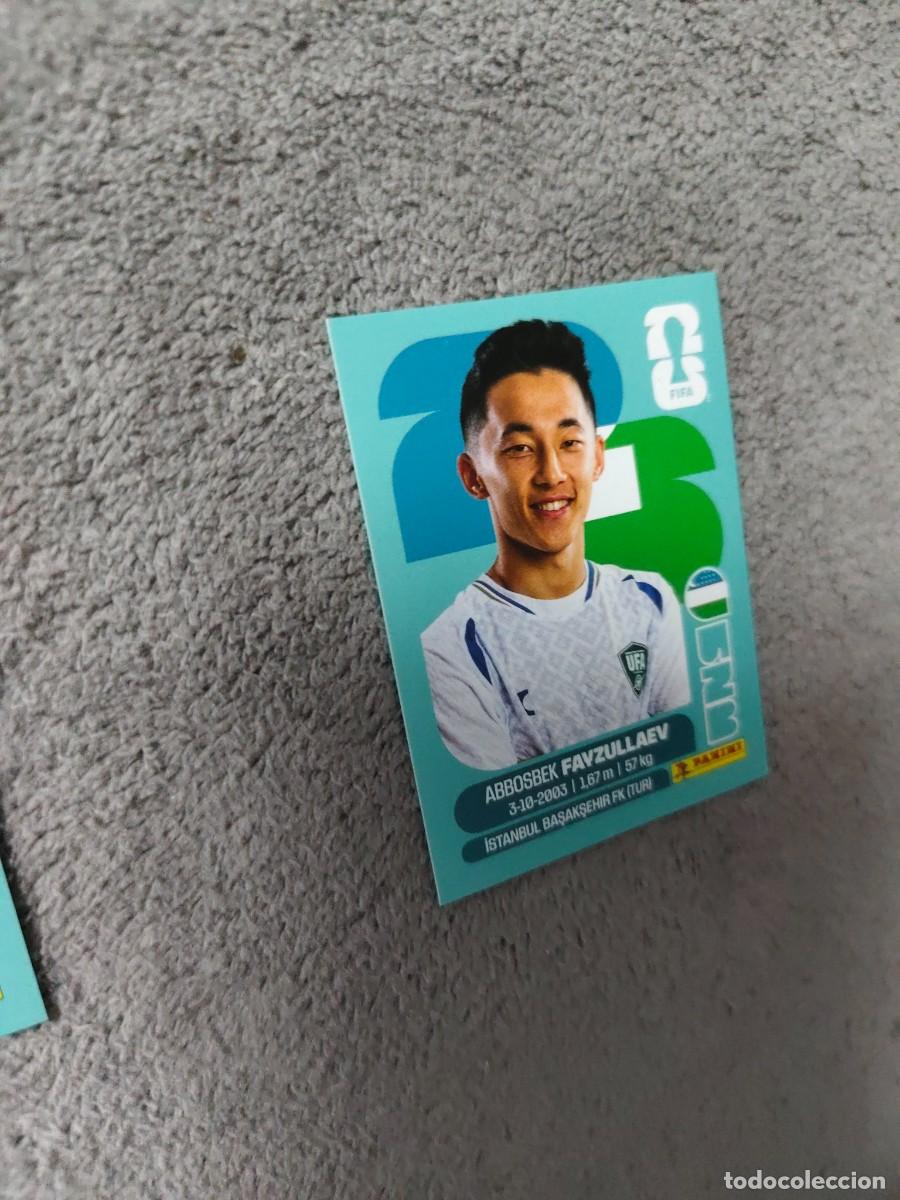 Cartes &agrave; collectionner de Football: UZB UZB20 20 MUNDIAL 2026 PANINI FAYZULLAEV UZBEKISTAN 26 WORLD CUP STICKER PANINI FIFA AAZ