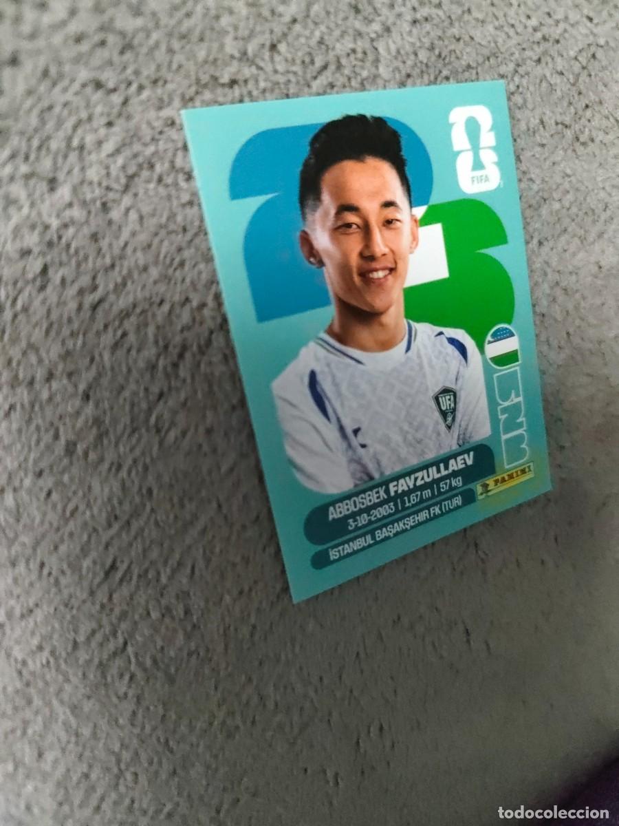 Cartes &agrave; collectionner de Football: UZB UZB20 20 MUNDIAL 2026 PANINI FAYZULLAEV UZBEKISTAN 26 WORLD CUP STICKER PANINI FIFA AAZ