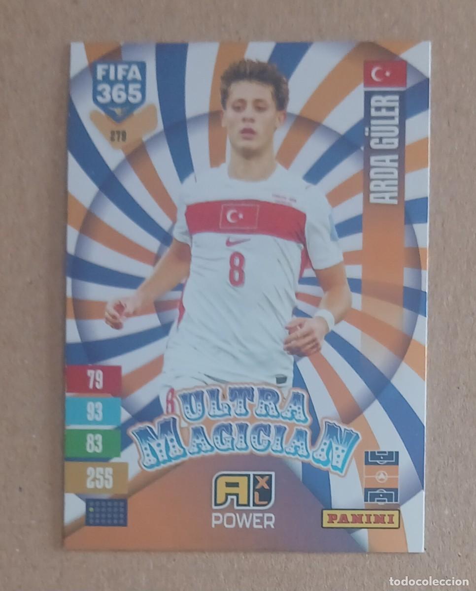 Fu&szlig;ball-Sticker: CROMO n&ordm; 279 ARDA G&Uuml;LER ULTRA MAGICIAN ADRENALYN XL FIFA 365 2026-2027. Nuevo de sobre.