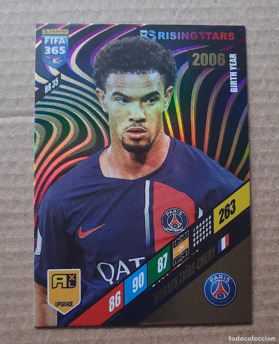Fu&szlig;ball-Sticker: Rising Star Warren Zaire-Emery #RS35 PSG 2024