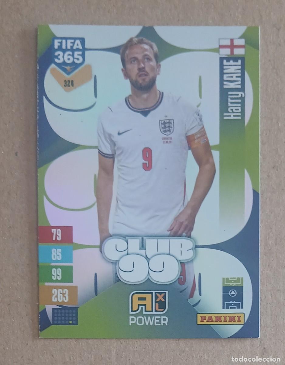 Fu&szlig;ball-Sticker: CROMO n&ordm; 324 HARRY KANE ENGLAND CLUB 99 ADRENALYN XL FIFA 365 2026-2027. Nuevo de sobre.