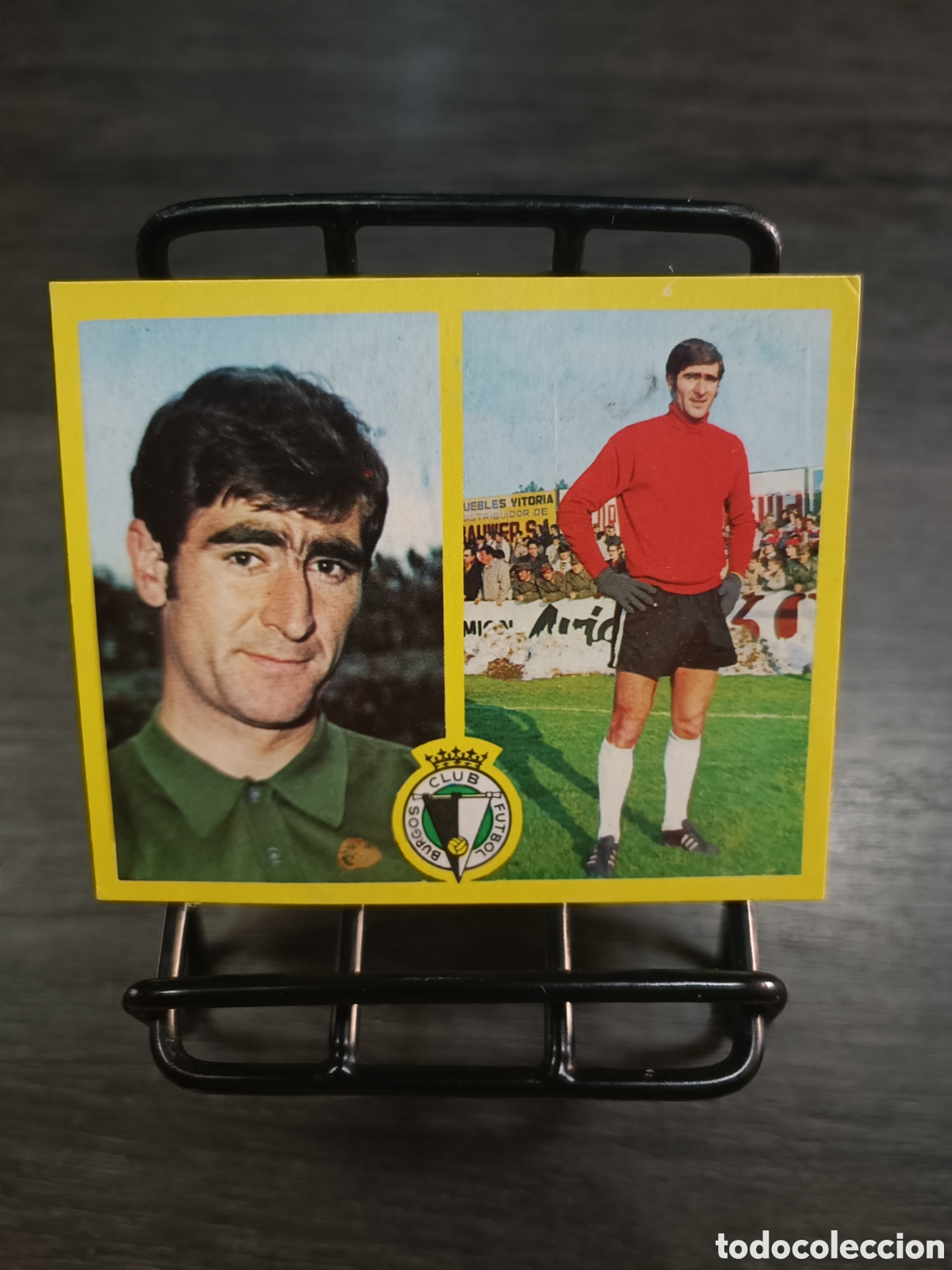 Figurine di Calcio: 1972 Liga Este Marcos Burgos despegado