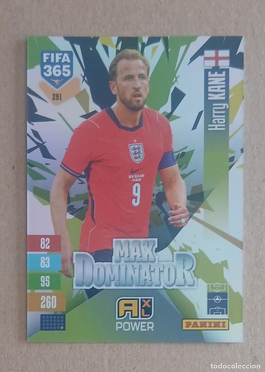 Figurine di Calcio: CROMO n&ordm; 291 KANE ENGLAND MAX DOMINATOR ADRENALYN XL FIFA 365 2026-2027. Nuevo de sobre.