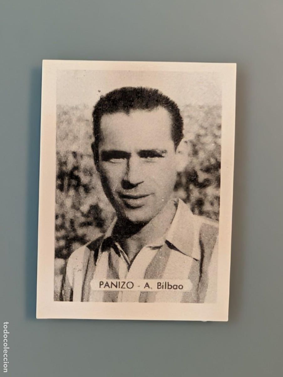 Cromos de Futebol: DIFICIL CROMO CARD PANIZO ATHLETIC ATLETICO BILBAO RUIZ ROMERO 1949 1949/50 1950/51 1950 VIZCAYA