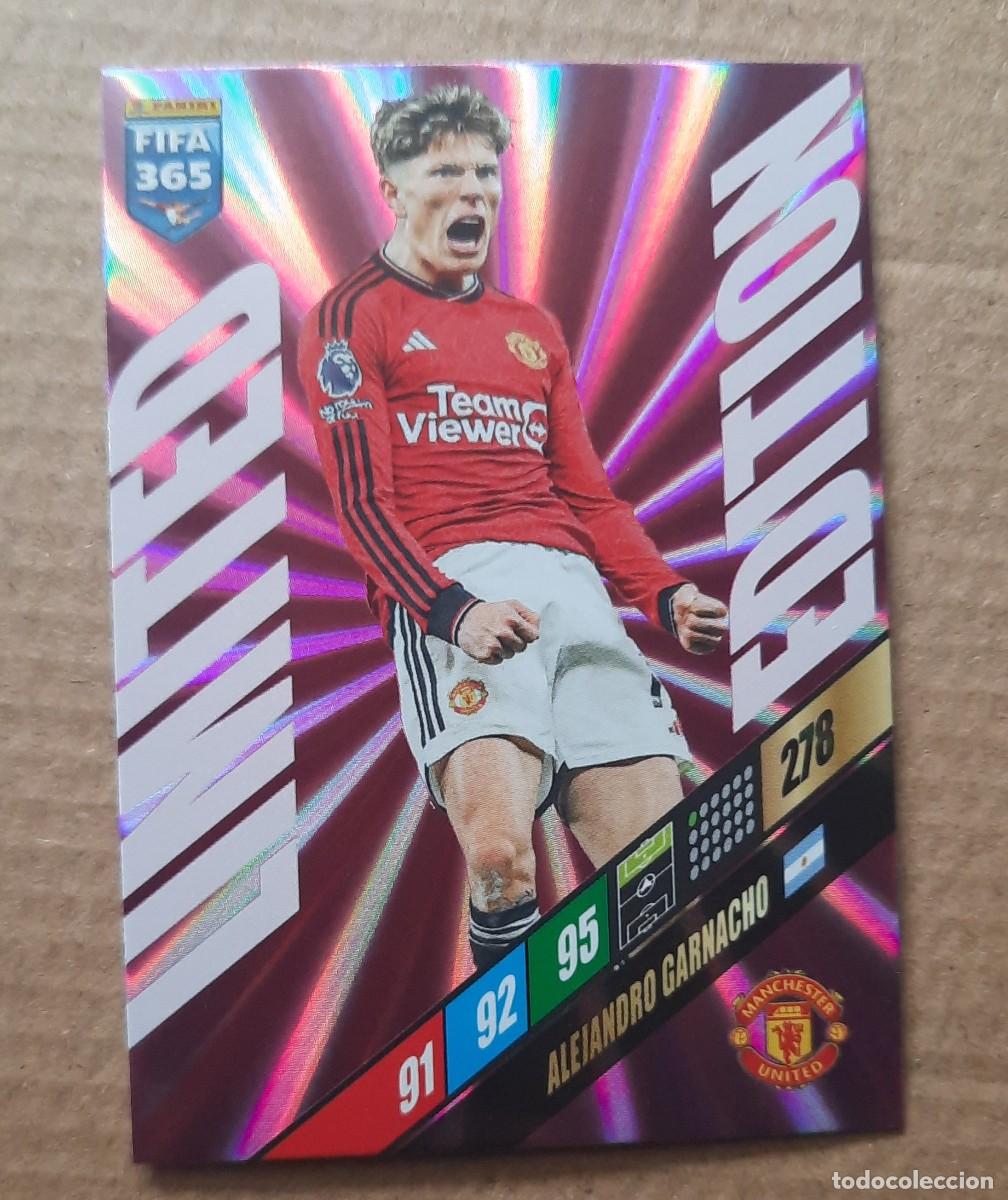 Football Stickers: Rising Star Alejandro Garnacho Limited Edition Manchester United 2024
