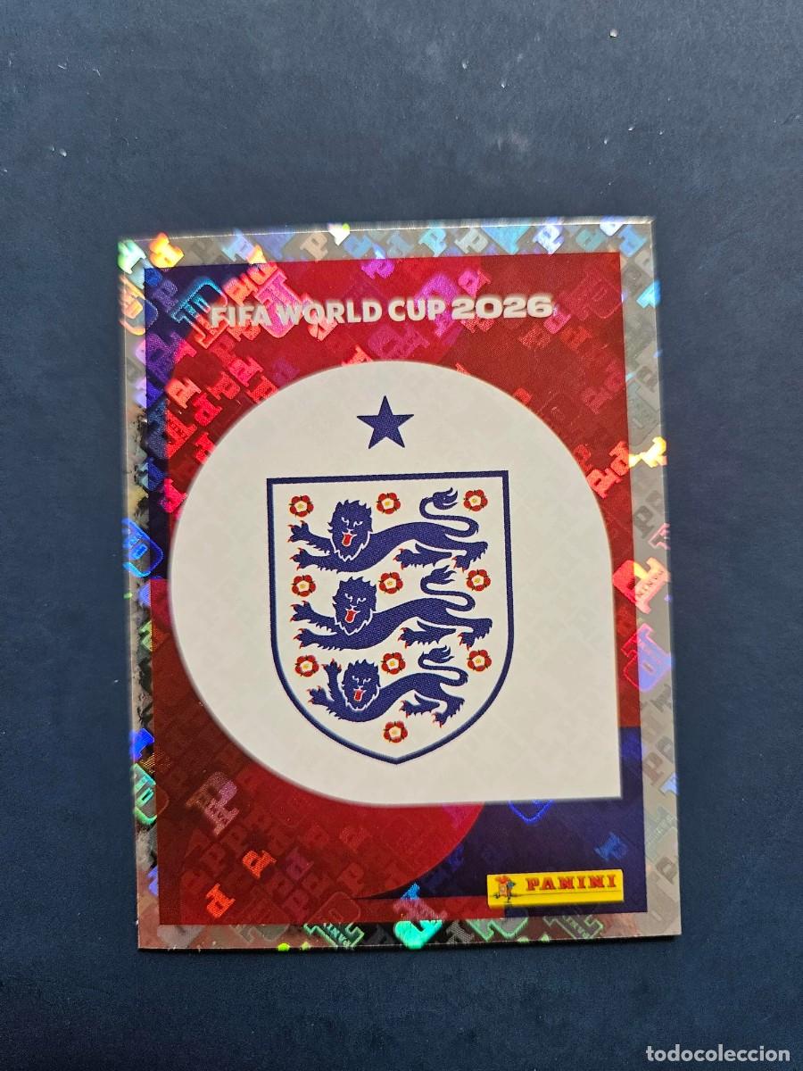Football Stickers: ENG 1 ESCUDO INGLATERRA FIFA WORLD CUP MUNDIAL 26 2026 SIN PEGAR NUNCA PEGADO
