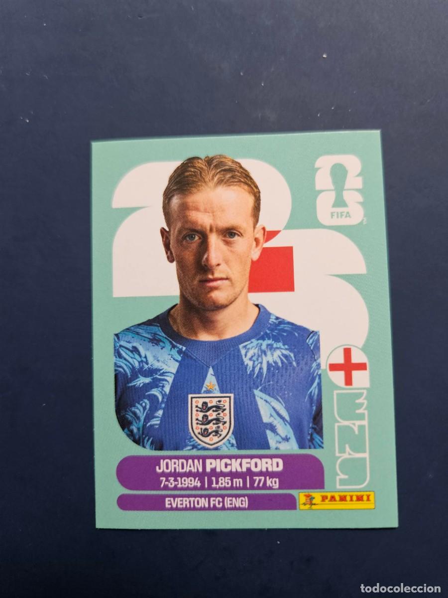 Football Stickers: ENG 2 JORDAN PICKFORD INGLATERRA FIFA WORLD CUP MUNDIAL 26 2026 SIN PEGAR NUNCA PEGADO