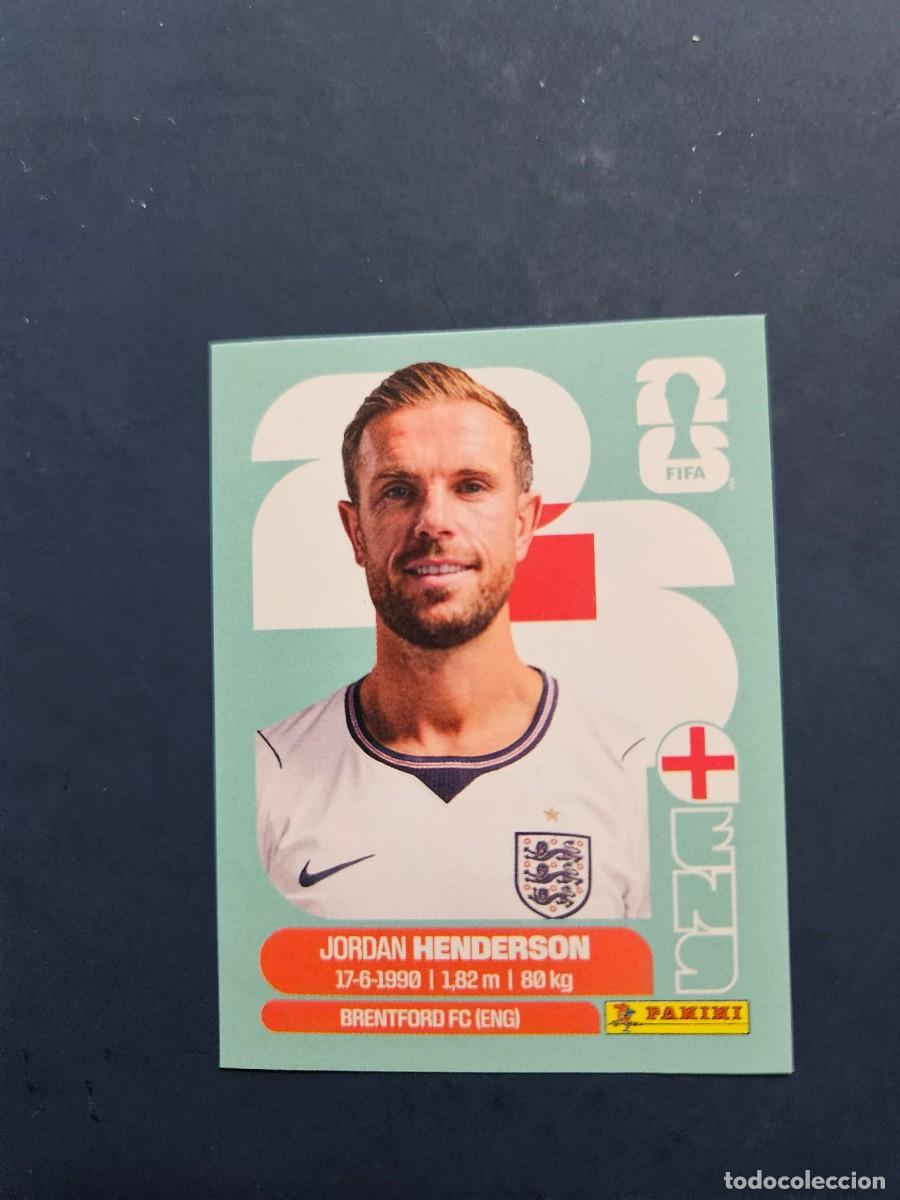 Cartes &agrave; collectionner de Football: ENG 9 JORDAN HENDERSON INGLATERRA FIFA WORLD CUP MUNDIAL 26 2026 SIN PEGAR NUNCA PEGADO