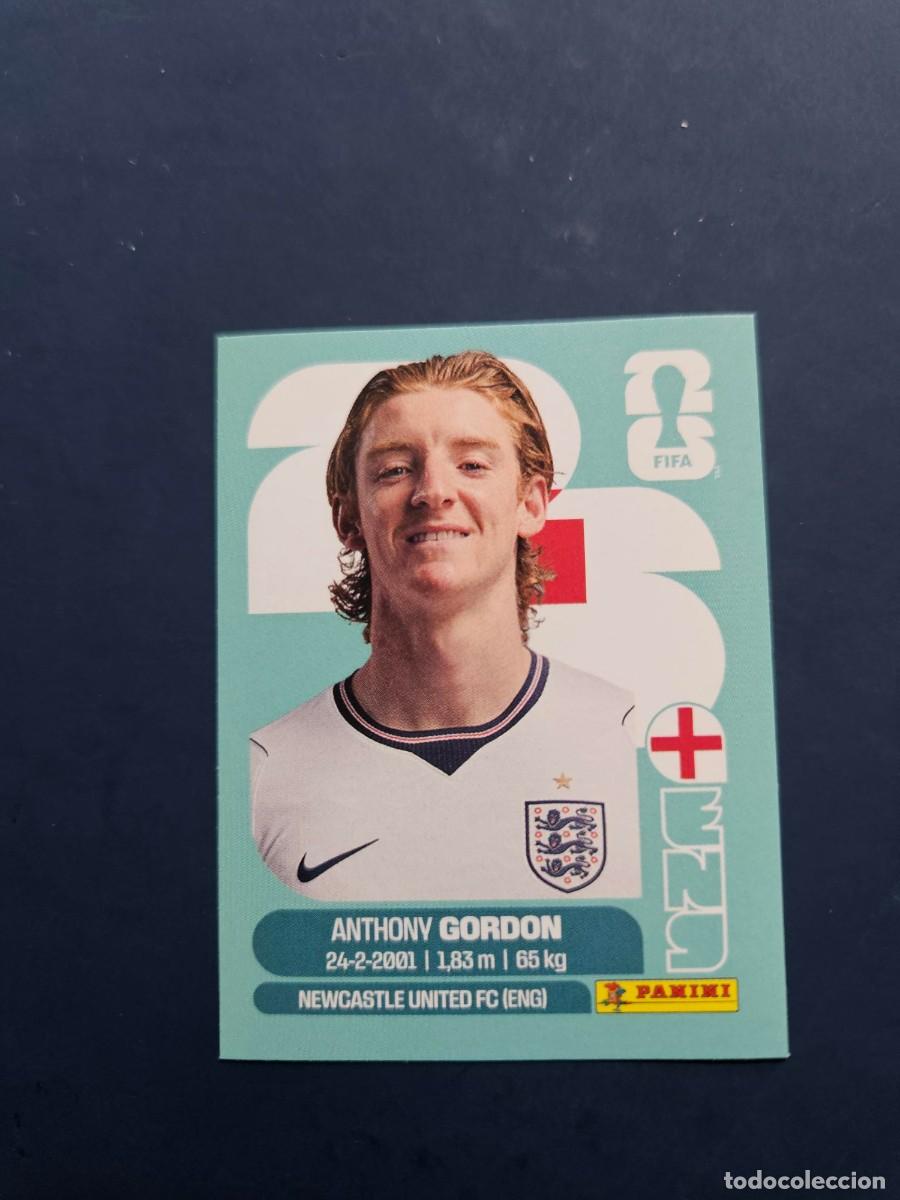 Cartes &agrave; collectionner de Football: ENG 15 ANTHONY GORDON INGLATERRA FIFA WORLD CUP MUNDIAL 26 2026 SIN PEGAR NUNCA PEGADO