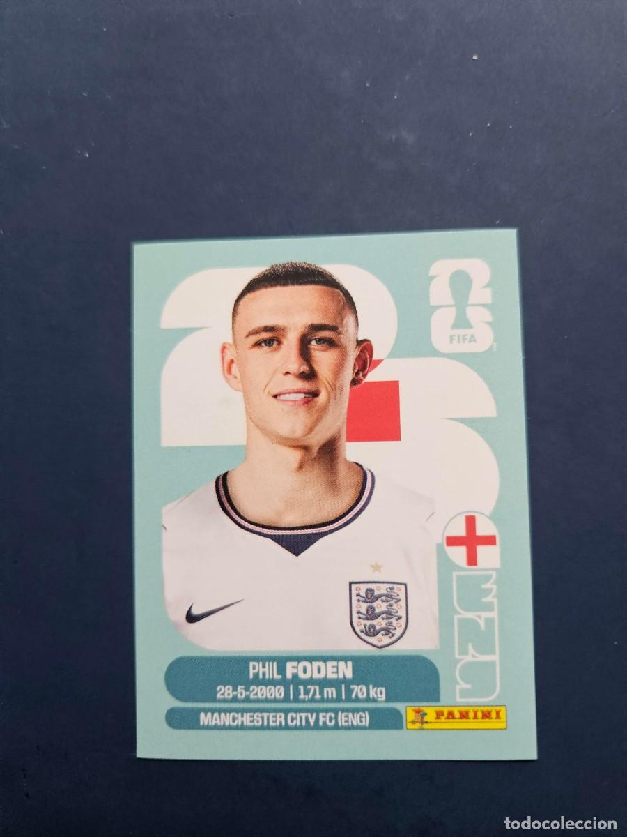 Cartes &agrave; collectionner de Football: ENG 16 PHIL FODEN INGLATERRA FIFA WORLD CUP MUNDIAL 26 2026 SIN PEGAR NUNCA PEGADO