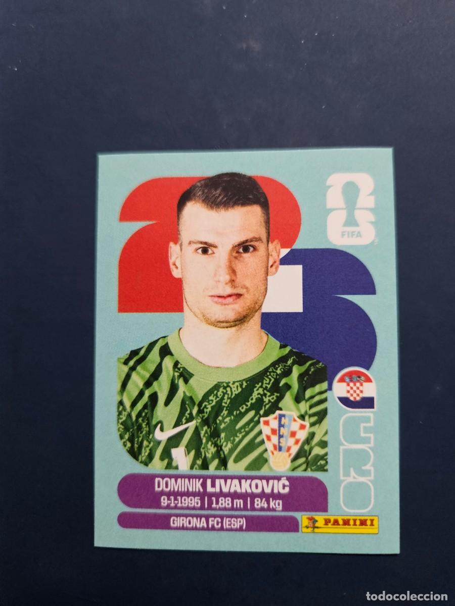 Cartes &agrave; collectionner de Football: CRO 2 DOMINIK LIVAKOVIC CROACIA FIFA WORLD CUP MUNDIAL 26 2026 SIN PEGAR NUNCA PEGADO