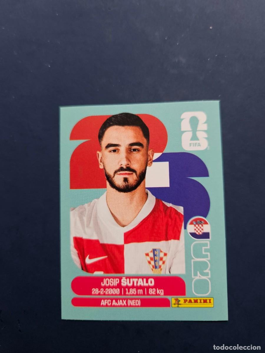 Cartes &agrave; collectionner de Football: CRO 7 JOSIP SUTALO CROACIA FIFA WORLD CUP MUNDIAL 26 2026 SIN PEGAR NUNCA PEGADO