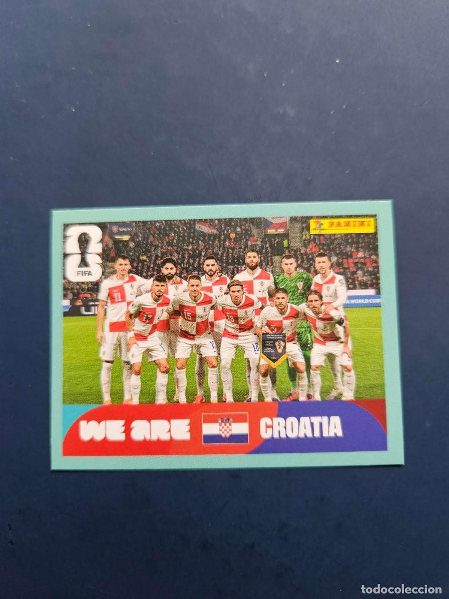 Football Stickers: CRO 13 ALINEACION CROACIA FIFA WORLD CUP MUNDIAL 26 2026 SIN PEGAR NUNCA PEGADO