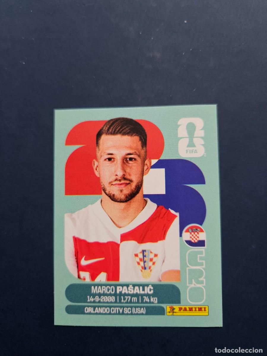 Fu&szlig;ball-Sticker: CRO 17 MARCO PASALIC CROACIA FIFA WORLD CUP MUNDIAL 26 2026 SIN PEGAR NUNCA PEGADO