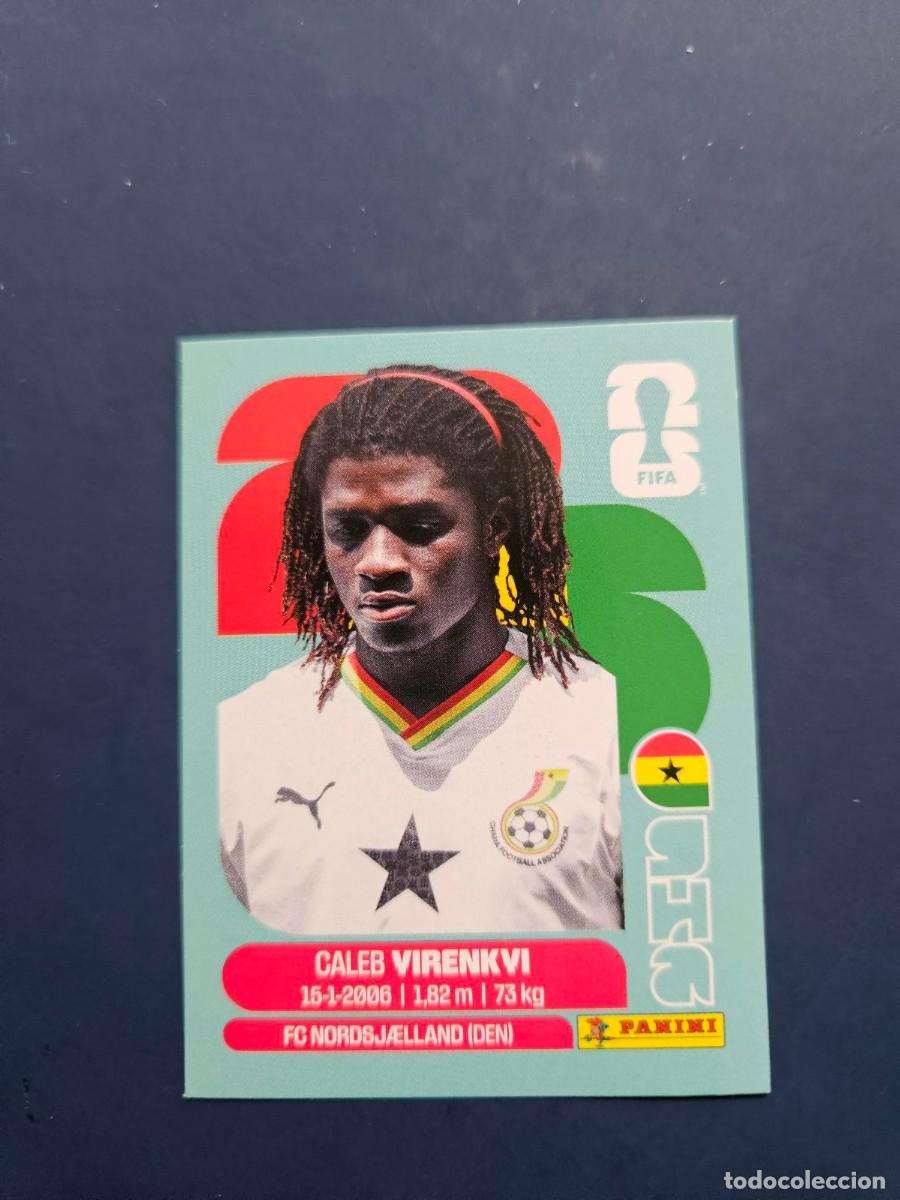 Cartes &agrave; collectionner de Football: GHA 8 CALEB YIRENKYI GHANA FIFA WORLD CUP MUNDIAL 26 2026 SIN PEGAR NUNCA PEGADO