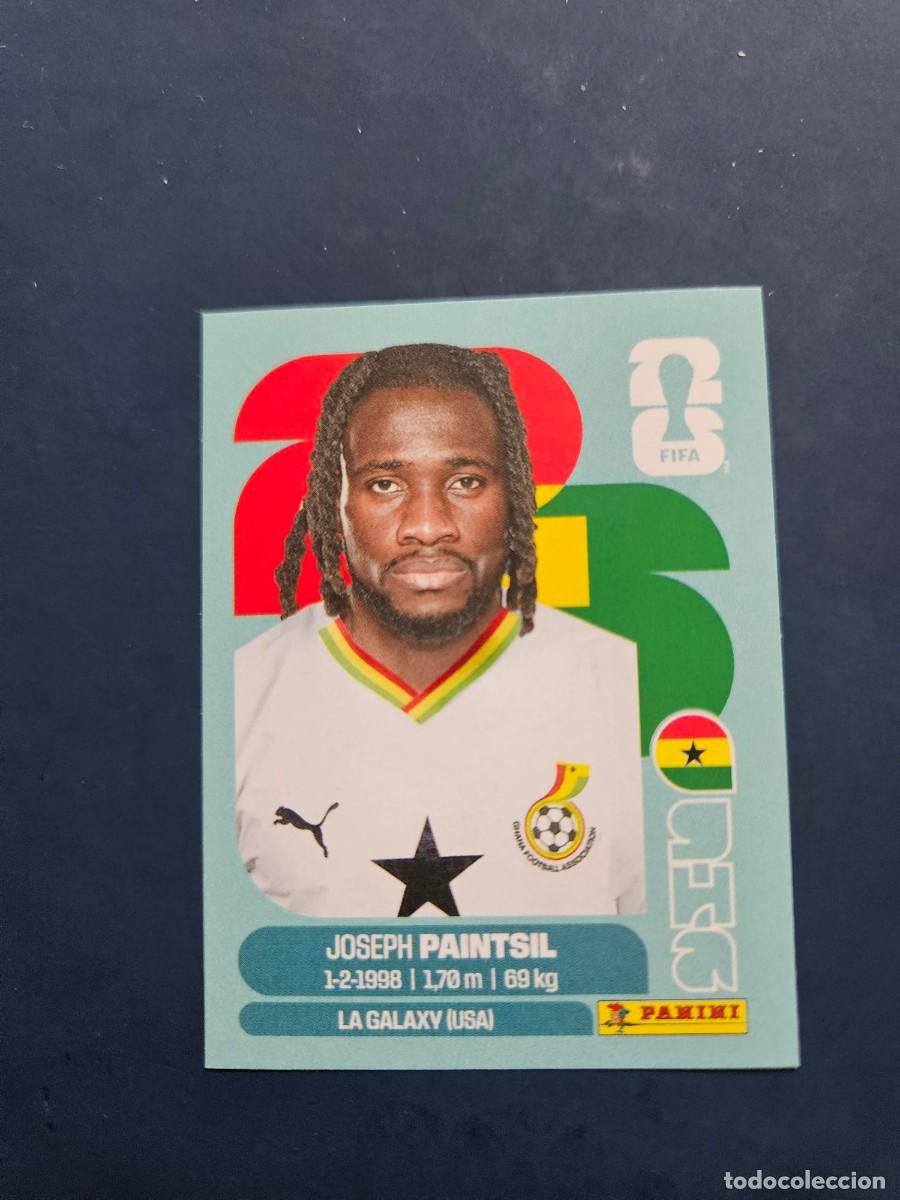 Fu&szlig;ball-Sticker: GHA 18 JOSEPH PAINTSIL GHANA FIFA WORLD CUP MUNDIAL 26 2026 SIN PEGAR NUNCA PEGADO