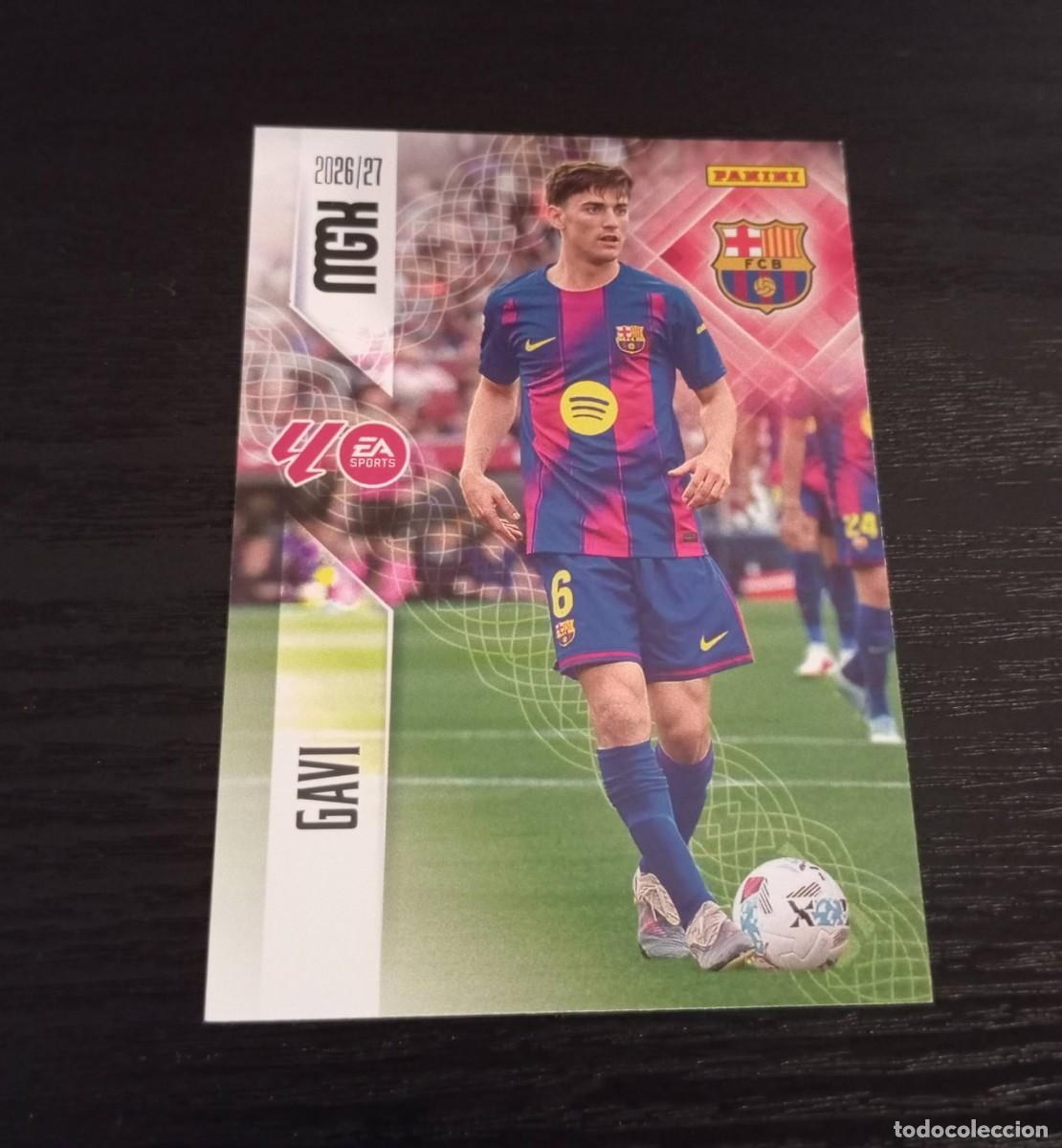 Fu&szlig;ball-Sticker: -MEGACRACKS 26-27 : 84 GAVI ( BARCELONA )