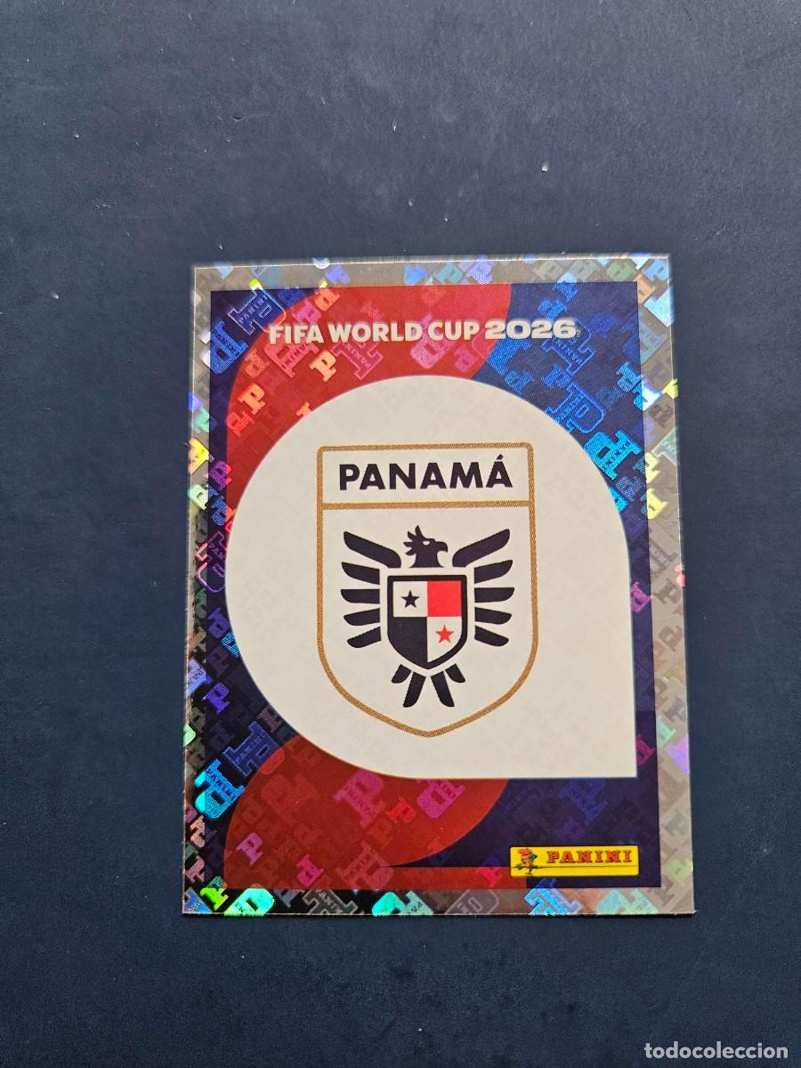 Fu&szlig;ball-Sticker: PAN 1 ESCUDO PANAMA FIFA WORLD CUP MUNDIAL 26 2026 SIN PEGAR NUNCA PEGADO