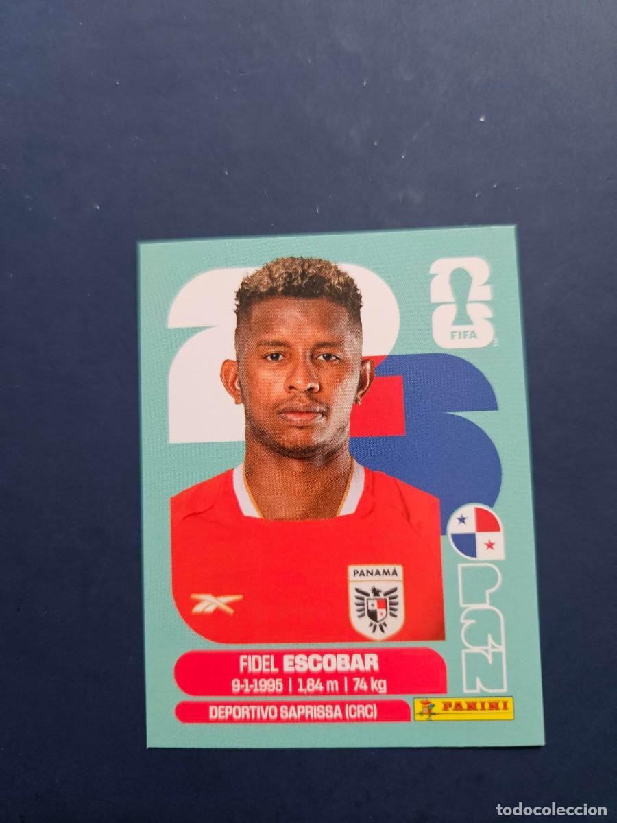 Fu&szlig;ball-Sticker: PAN 4 FIDEL ESCOBAR PANAMA FIFA WORLD CUP MUNDIAL 26 2026 SIN PEGAR NUNCA PEGADO
