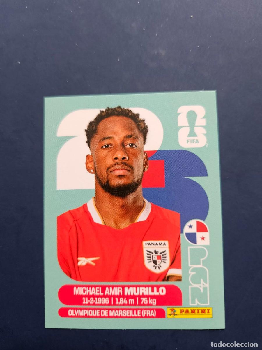 Fu&szlig;ball-Sticker: PAN 6 MICHAEL AMIR MURILLO PANAMA FIFA WORLD CUP MUNDIAL 26 2026 SIN PEGAR NUNCA PEGADO