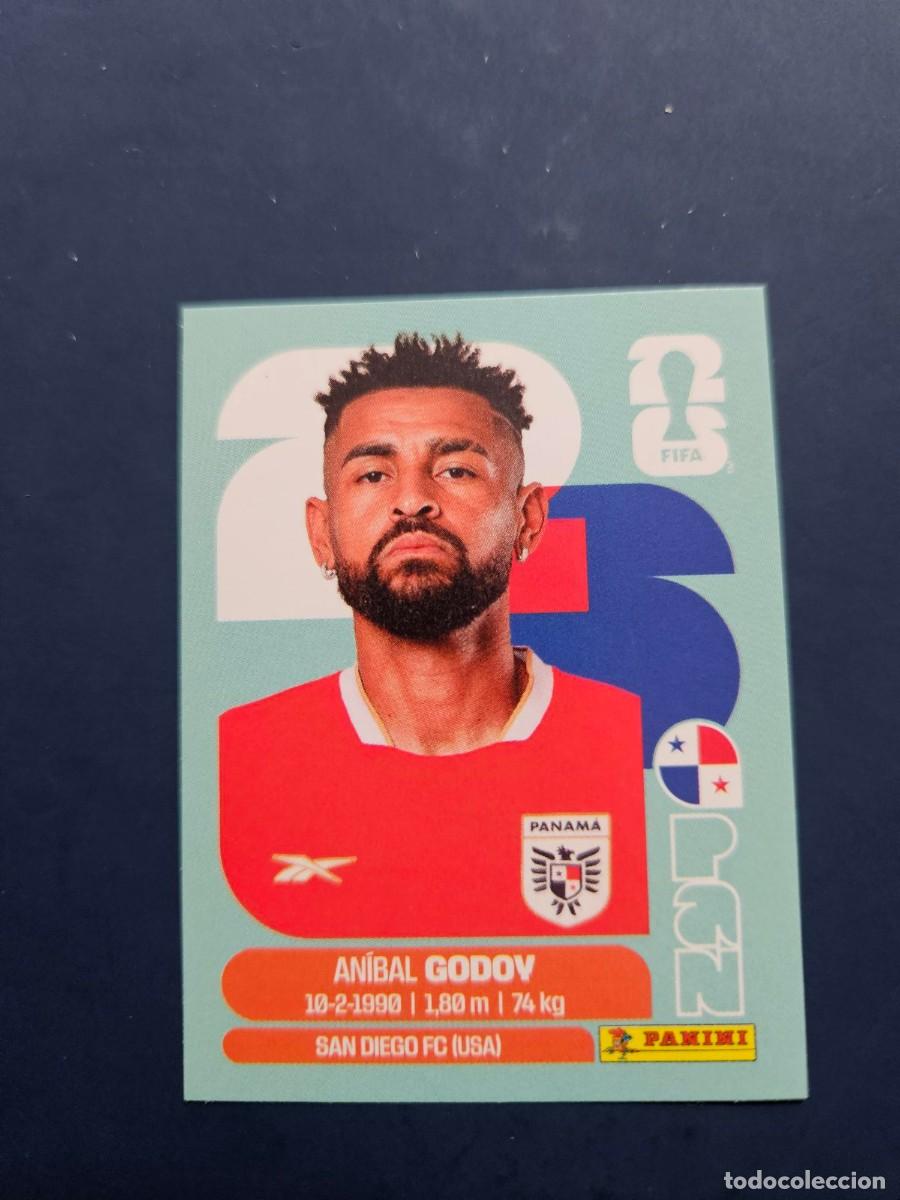 Fu&szlig;ball-Sticker: PAN 11 ANIBAL GODOY PANAMA FIFA WORLD CUP MUNDIAL 26 2026 SIN PEGAR NUNCA PEGADO