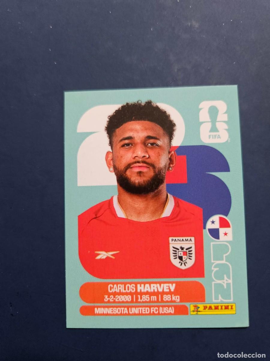 Fu&szlig;ball-Sticker: PAN 15 CARLOS HARVEY PANAMA FIFA WORLD CUP MUNDIAL 26 2026 SIN PEGAR NUNCA PEGADO