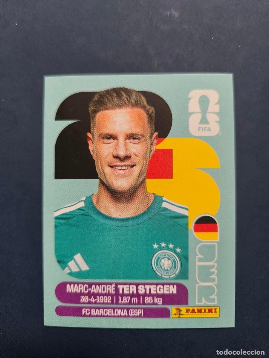 Cromos de Futebol: GER 2 MARC-ANDRE TER STEGEN ALEMANIA FIFA WORLD CUP MUNDIAL 26 2026 SIN PEGAR NUNCA PEGADO