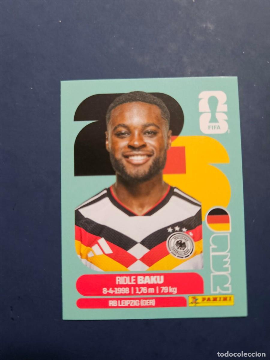 Cromos de Futebol: GER 8 RIDLE BAKU ALEMANIA FIFA WORLD CUP MUNDIAL 26 2026 SIN PEGAR NUNCA PEGADO