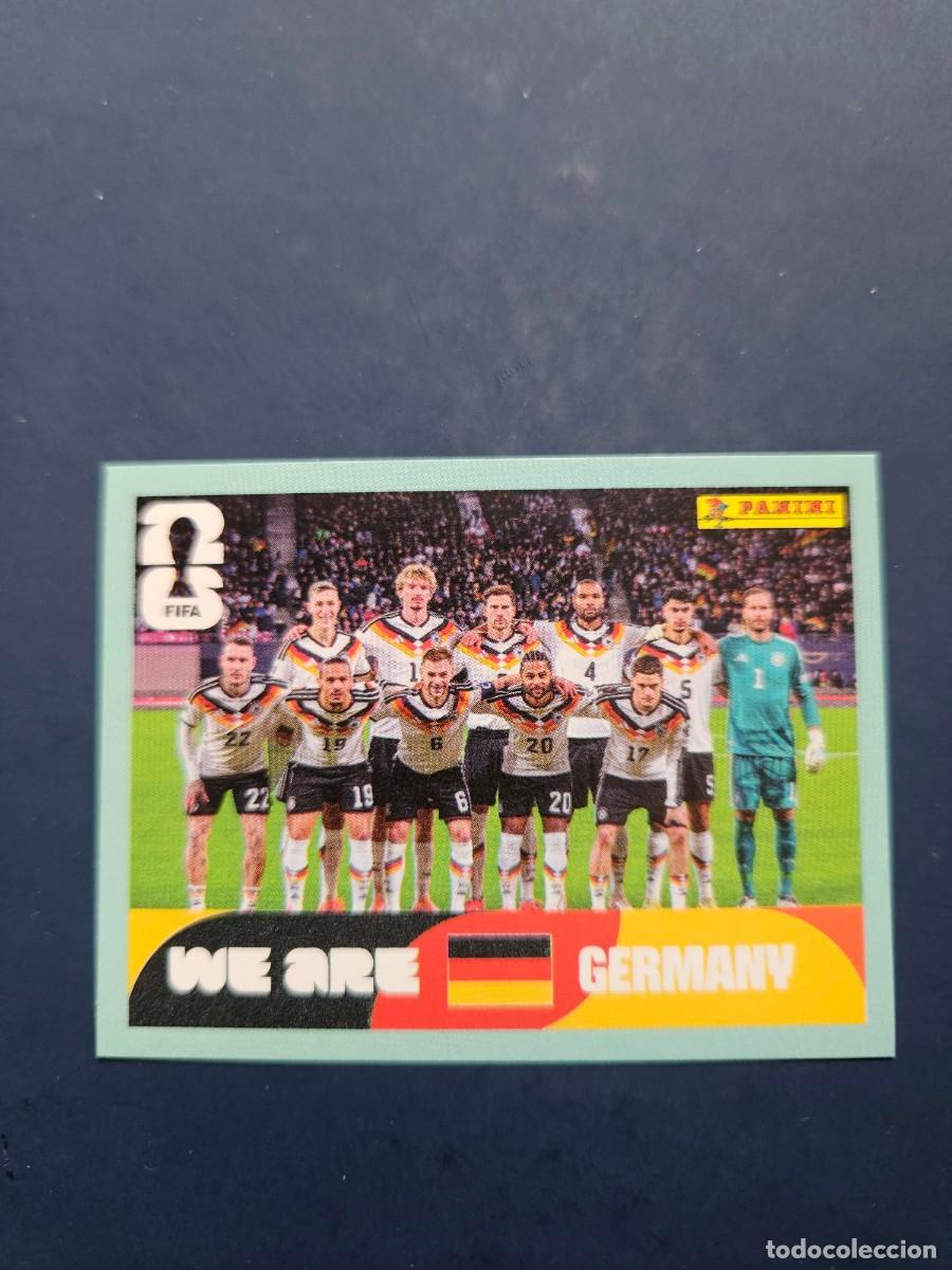 Cromos de Futebol: GER 13 ALINEACION ALEMANIA FIFA WORLD CUP MUNDIAL 26 2026 SIN PEGAR NUNCA PEGADO