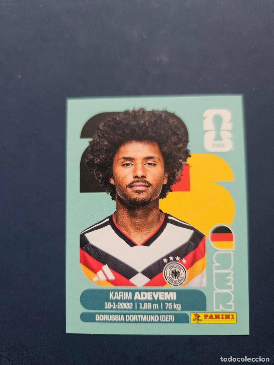 Cromos de Futebol: GER 19 KARIM ADEYEMI ALEMANIA FIFA WORLD CUP MUNDIAL 26 2026 SIN PEGAR NUNCA PEGADO