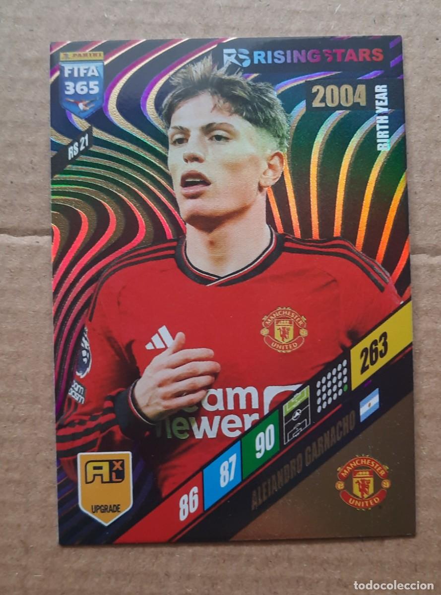 Cromos de Futebol: Rising Star Alejandro Garnacho #RS21 Manchester United 2024