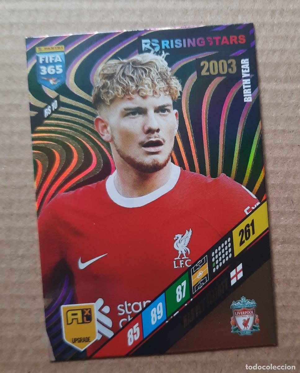 Cromos de f&uacute;tbol: Rising Star Harvey Elliot #RS10 Liverpool FC 2024