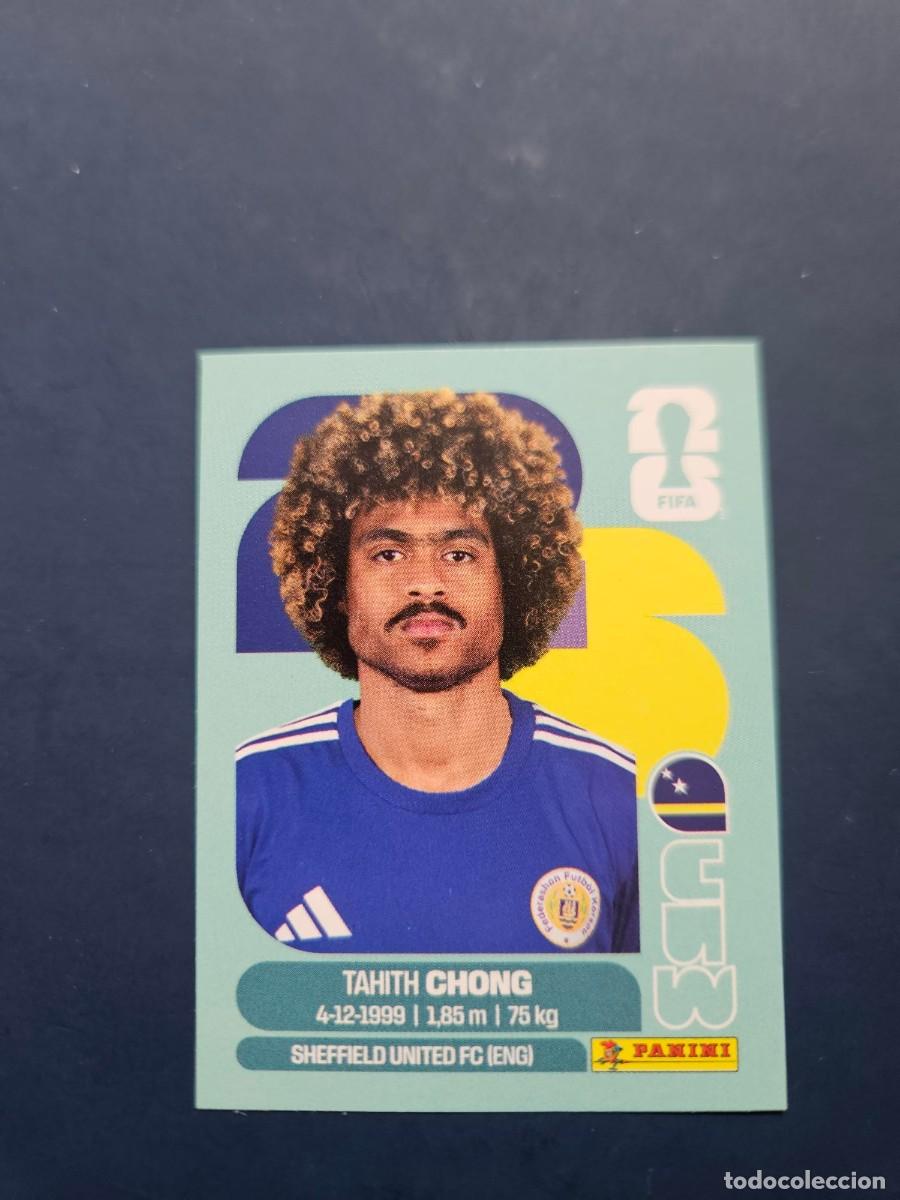 Cromos de Futebol: CUW 14 TAHITH CHONG CURA&Ccedil;AO FIFA WORLD CUP MUNDIAL 26 2026 SIN PEGAR NUNCA PEGADO