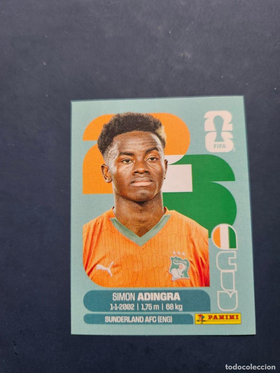 Cromos de Futebol: CIV 17 SIMON ADINGRA COSTA DE MARFIL FIFA WORLD CUP MUNDIAL 26 2026 SIN PEGAR NUNCA PEGADO