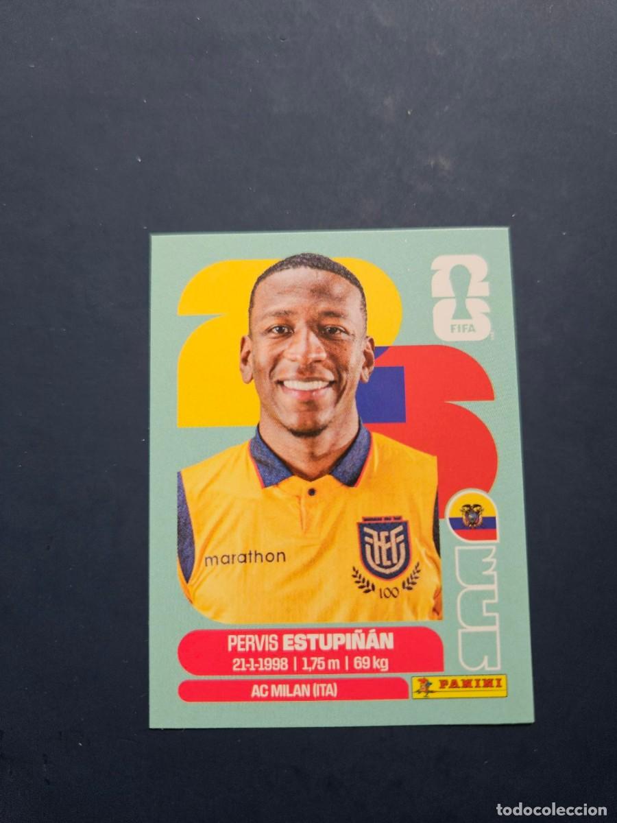 Cromos de Futebol: ECU 5 PERVIS ESTUPI&Ntilde;AN ECUADOR FIFA WORLD CUP MUNDIAL 26 2026 SIN PEGAR NUNCA PEGADO