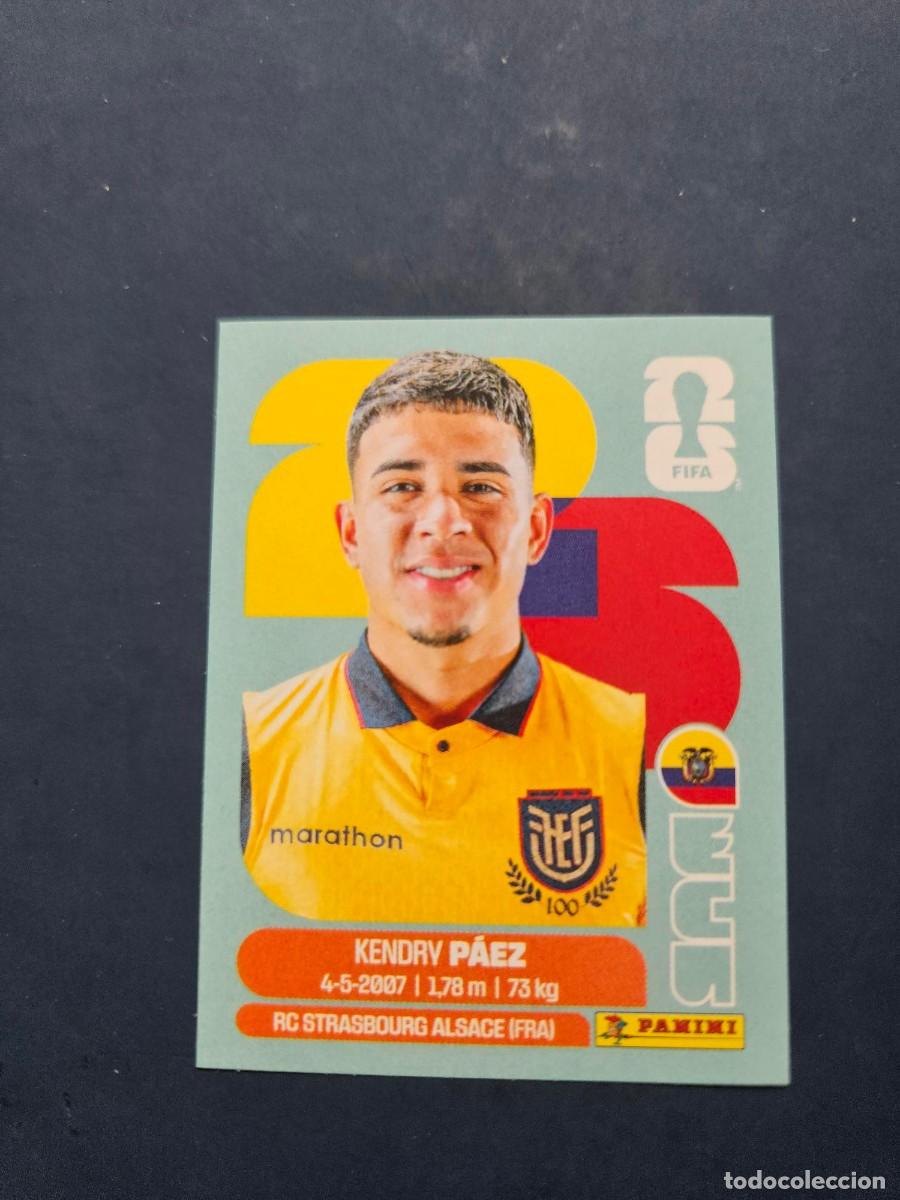 Cromos de Futebol: ECU 11 KENDRY PAEZ ECUADOR FIFA WORLD CUP MUNDIAL 26 2026 SIN PEGAR NUNCA PEGADO