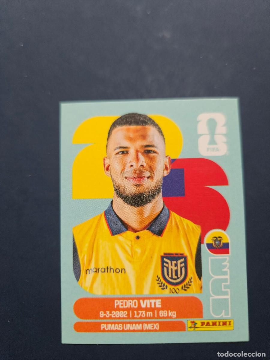 Cromos de Futebol: ECU 12 PEDRO VITE ECUADOR FIFA WORLD CUP MUNDIAL 26 2026 SIN PEGAR NUNCA PEGADO
