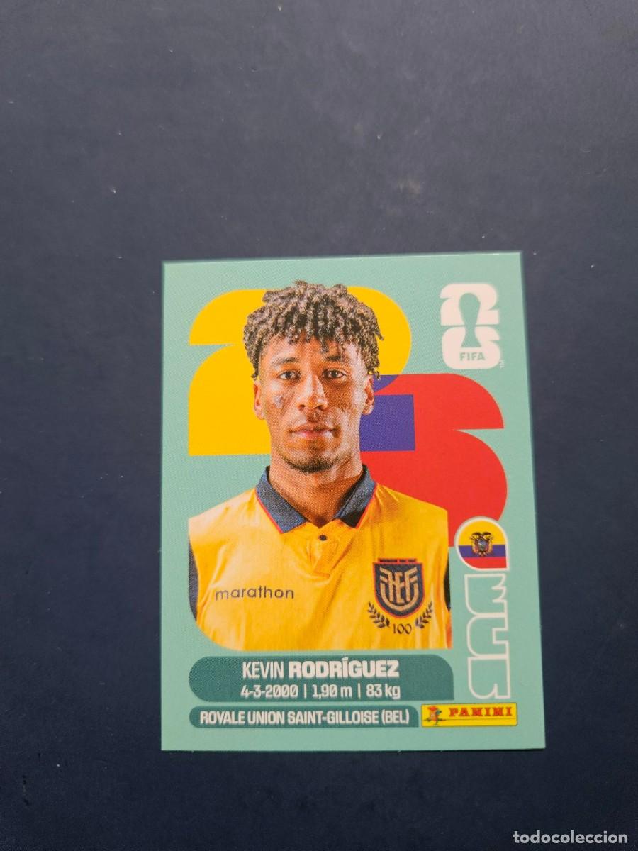 Cromos de Futebol: ECU 19 KEVIN RODRIGUEZ ECUADOR FIFA WORLD CUP MUNDIAL 26 2026 SIN PEGAR NUNCA PEGADO